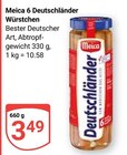 GLOBUS Völklingen - Deutschländer Würstchen Angebot im Prospekt Deutschländer Würstchen bei GLOBUS im Völklingen Prospekt für 3,49 €