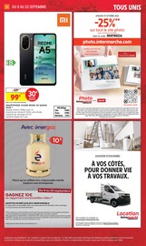 Promos Smartphone dans le catalogue "Intermarché" de Intermarché Super Smartphone en promo dans le catalogue Intermarché Super à la page 34