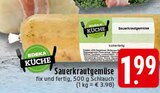 Aktuelle Sauerkraut Angebote bei EDEKA in Gelsenkirchen Aktuelles Sauerkrautgemüse Angebot bei EDEKA in Gelsenkirchen ab 1,99 €