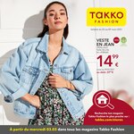 Catalogue Takko à Rosny-sous-Bois, avec 12 pages Prospectus Takko à Rosny-sous-Bois, "Takko fashion", 12 pages, 03/03/2021 - 09/03/2021