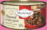 Canard confit mijoté aux lentilles vertes - DELPEYRAT dans le catalogue Intermarché Super