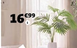 PALMIER ARTIFICIEL EN POT en promo chez Gifi Courbevoie à 16,99 €