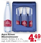 Mineralwasser Angebote von Aqua Römer bei E center Baden-Baden für 4,49 €