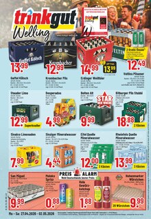 Krombacher im Trinkgut Prospekt "Aktuelle Angebote" mit 10 Seiten (Kaarst)