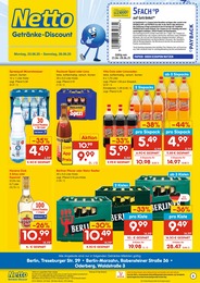 Netto Marken-Discount Prospekt für Oderberg mit 2 Seiten Netto Marken-Discount Prospekt für Oderberg: "DER ORT, AN DEM DU IMMER AUSGEZEICHNETE PREISE FINDEST.", 2 Seiten, 23.06.2025 - 28.06.2025