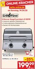 2-Brenner Gasgrill portabel v2 G201E im Angebot bei Netto Marken-Discount in Gelsenkirchen 2-Brenner Gasgrill portabel v2 G201E Angebote von Grillfürst bei Netto Marken-Discount Gelsenkirchen für 199,99 €