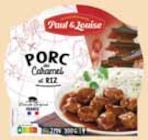 Porc au caramel et riz - PAUL ET LOUISE dans le catalogue Intermarché