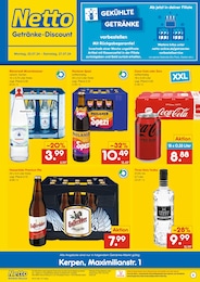 Netto Marken-Discount Prospekt für Frechen: "Gekühlte Getränke", 2 Seiten, 22.07.2024 - 27.07.2024