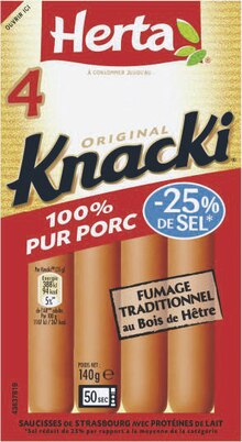 Petit Casino Portet-sur-Garonne - Knacki -25% de sel Promo Knacki -25% de sel dans le catalogue Petit Casino "# Prêt pour entrer dans le royaume des marques ?" à Portet-sur-Garonne