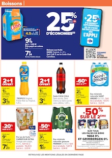 Promo Coca-Cola dans le catalogue Carrefour du moment à la page 55