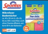 Mikrofaser Bodentücher von Spontex im aktuellen V-Markt Prospekt für 2,99 €