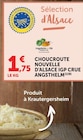 Choucroute nouvelle d'Alsace IGP crue - ANGSTHELM( - Super U à Besançon Choucroute nouvelle d'Alsace IGP crue - ANGSTHELM( en promo chez Super U Besançon à 1,75 €