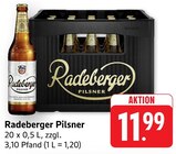 Pilsner Angebote von Radeberger bei EDEKA Bensheim für 11,99 €