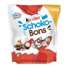 Billes Chocolats Lait Noisette - KINDER SCHOKOBONS - Carrefour à Reims Billes Chocolats Lait Noisette - KINDER SCHOKOBONS en promo chez Carrefour Reims à 8,75 €