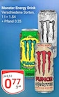 Energy Drink Angebote von Monster bei GLOBUS Amberg für 0,77 €