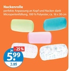 Aktuelle Nackenkissen Angebote bei V-Markt in München Aktuelles Nackenrolle Angebot bei V-Markt in München ab 5,99 €