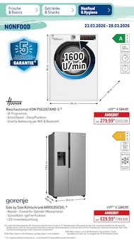 Kühlschrank im aktuellen METRO Prospekt (Böblingen) Kühlschrank im METRO Prospekt "Wochenangebote + Gewinnspiel" mit 54 Seiten (Böblingen)