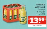 Vollfrucht Orange im Angebot bei Getränke Oase in Ahlen Vollfrucht Orange Angebote von Amecke bei Getränke Oase Ahlen für 13,99 €