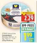 Camembert von EDEKA Herzstücke im aktuellen E center Prospekt