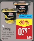 High Protein Pudding Schoko im ALDI Nord Prospekt High Protein Pudding Schoko von Milsani im aktuellen ALDI Nord Prospekt für 0,79 €