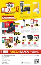 Spielekonsole im MEDIMAX Prospekt in Ratingen Aktueller MEDIMAX Prospekt mit Spielekonsole, "UNSER SOMMERSCHLUSSVERKAUF GEHT WEITER!", Seite 8