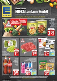 EDEKA Prospekt für Obermichelbach mit 52} Seiten EDEKA Prospekt für Obermichelbach: "Wir lieben Lebensmittel!", 52 Seiten, 25.08.2025 - 30.08.2025