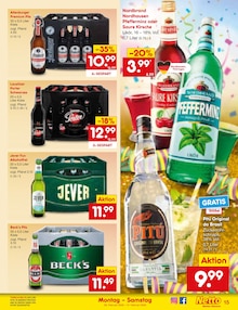 Spirituosen im Netto Marken-Discount Prospekt "Aktuelle Angebote" mit 58 Seiten (Magdeburg)