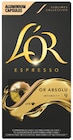 Capsules de café X10 Absolu Intensité 9 - L'OR - Intermarché Hyper Capsules de café X10 Absolu Intensité 9 - L'OR à 1,05 € dans le catalogue Intermarché Hyper