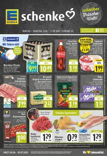EDEKA Prospekt der Woche "Aktuelle Angebote" Seite 1, 30.06.2025 bis 05.07.2025 für Gütersloh Aktueller EDEKA Prospekt "Aktuelle Angebote" Seite 1 von 24 Seiten für Gütersloh