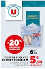 Filet de limande du Nord surgelé - U dans le catalogue Super U