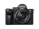 Digitalkamera im MediaMarkt Saturn Prospekt Alpha 7 M3 KIT (ILCE-7M3K) + Tasche Speicherkarte Systemkamera mit Objektiv 28-70 mm, 7,6 cm Display Touchscreen, WLAN von SONY im aktuellen MediaMarkt Saturn Prospekt für 1.299,00 €