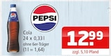 Cola Angebote von Pepsi bei Getränke Oase Rheda-Wiedenbrück für 12,99 €