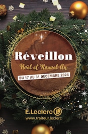 Prospectus E.Leclerc à Saint-Georges-de-Reneins, "Réveillon Noël et Nouvel An", 60 pages de promos valables du 17/12/2024 au 31/12/2024