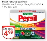 Aktuelles Pulver, Perls, Gel oder Discs Angebot bei GLOBUS in Essen ab 4,99 €