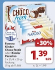 combi Kluse - Kinder Choco Fresh oder Kinder Paradiso Angebot im Prospekt Kinder Choco Fresh oder Kinder Paradiso bei combi im Kluse Prospekt für 1,39 €
