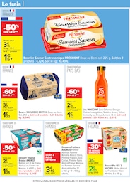 Offre Beurre doux dans le catalogue Carrefour du moment à la page 34