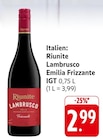 E center - Lambrusco Emilia Frizzante IGT Angebot im Prospekt Lambrusco Emilia Frizzante IGT bei E center im Prospekt "" für 2,99 €