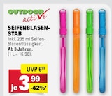 Seifenblasenstab im Angebot bei E center in Mannheim Seifenblasenstab Angebote von Outdoor active bei E center Mannheim für 3,99 €