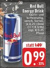 Energy Drink im Angebot bei EDEKA in Monheim Energy Drink Angebote von Red Bull bei EDEKA Monheim für 0,99 €