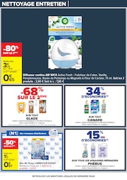 Prix et réduction Ménagère dans le prospectus Carrefour en cours Offre Ménagère dans le catalogue Carrefour du moment à la page 65