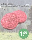 Ochsen-Burger im V-Markt Prospekt Ochsen-Burger von im aktuellen V-Markt Prospekt für 1,69 €
