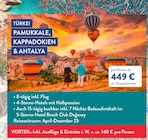 TÜRKEI PAMUKKALE, KAPPADOKIEN & ANTALYA von  im aktuellen ALDI Nord Prospekt für 449,00 €