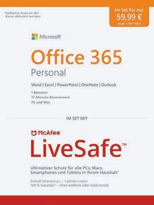 Saturn Erkrath - Microsoft Office 365 Microsoft Office 365 Angebot bei Saturn Erkrath im Prospekt "ES WEIHNACHTET MEHR!"