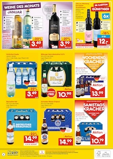 Bier im Netto Marken-Discount Prospekt "DER ORT, AN DEM DU IMMER AUSGEZEICHNETE PREISE FINDEST." mit 2 Seiten (Regensburg)