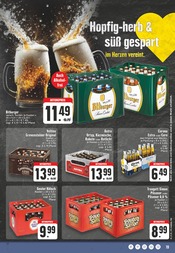 Bier im EDEKA Prospekt in Reichshof Aktueller EDEKA Prospekt mit Bier, "Aktuelle Angebote", Seite 19