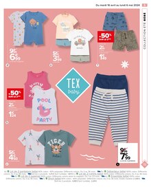 Promo Body Bébé dans le catalogue Carrefour du moment à la page 7