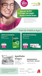 Apotheken Prospekt von mea - meine apotheke in Pfinztal Aktueller mea - meine apotheke Apotheken Prospekt für Pfinztal: Unsere August-Angebote mit 4} Seiten, 01.08.2025 - 31.08.2025