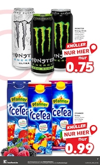 Energydrink im Kaufland Prospekt "Aktuelle Angebote" mit 52 Seiten (Lahr (Schwarzwald))