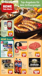 REWE Prospekt "Dein Markt" für Neuss, 26 Seiten, 04.08.2025 - 09.08.2025