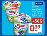 Almighurt Erdbeere Angebote von Ehrmann bei ALDI SÜD Bocholt für 0,39 €